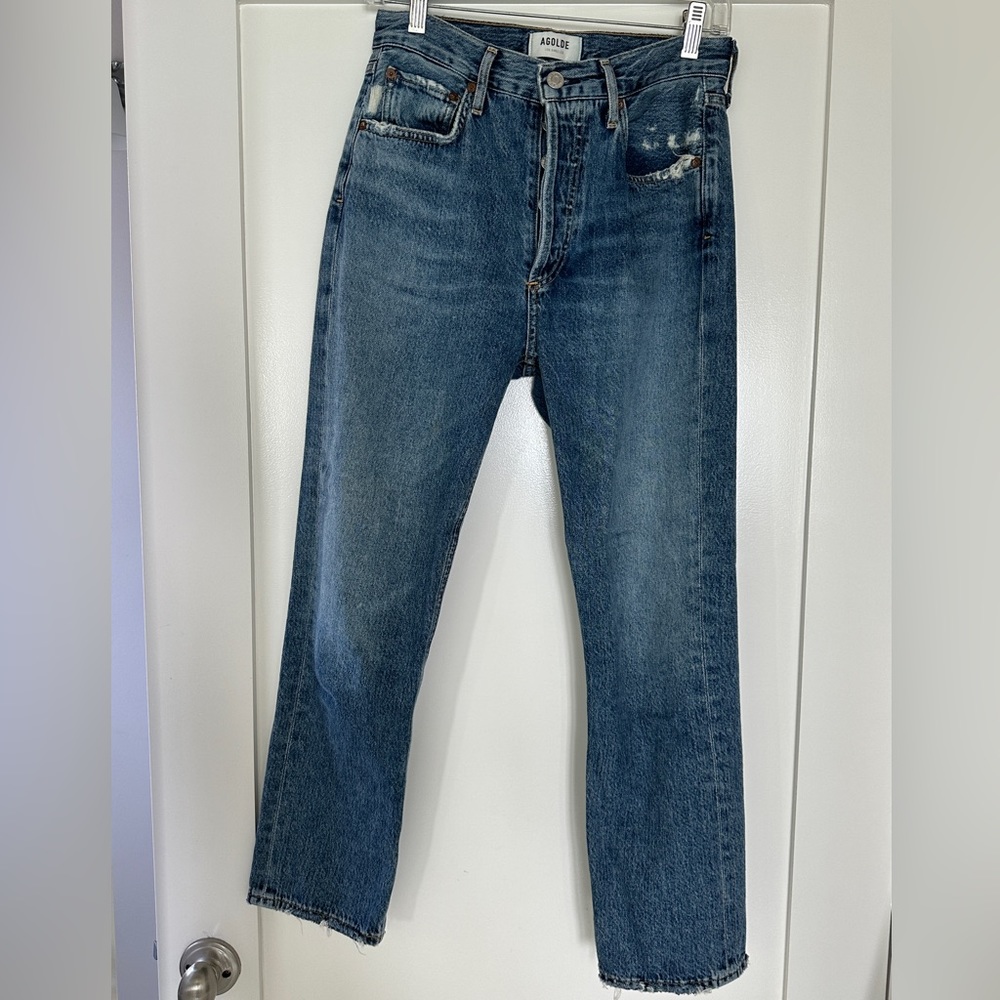 AGOLDE Riley Crop Jeans